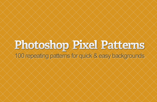 Pixel Patterns for Photoshop